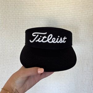 Titleist Black Visor Hat
